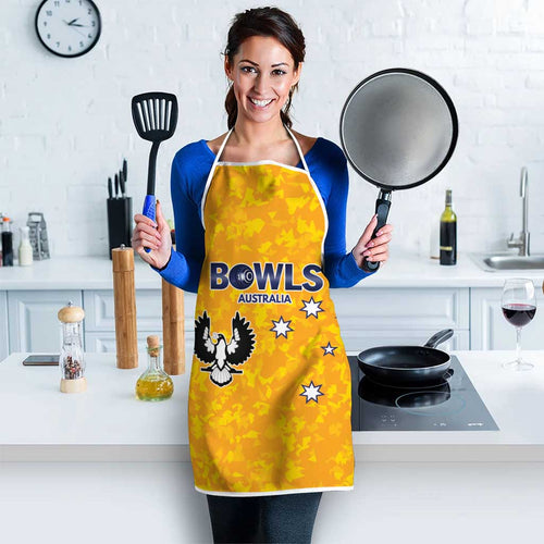 Australian South Australia Lawn Bowls Apron Aussie Minimalist Style - Aussie Hoodie