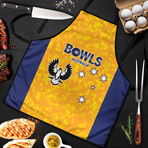 Australian South Australia Lawn Bowls Apron Aussie Minimalist Style - Aussie Hoodie