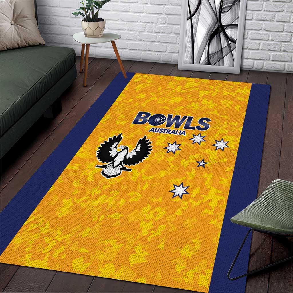 Australian South Australia Lawn Bowls Area Rug Aussie Minimalist Style - Aussie Hoodie