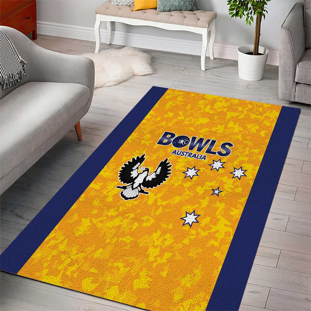 Australian South Australia Lawn Bowls Area Rug Aussie Minimalist Style - Aussie Hoodie
