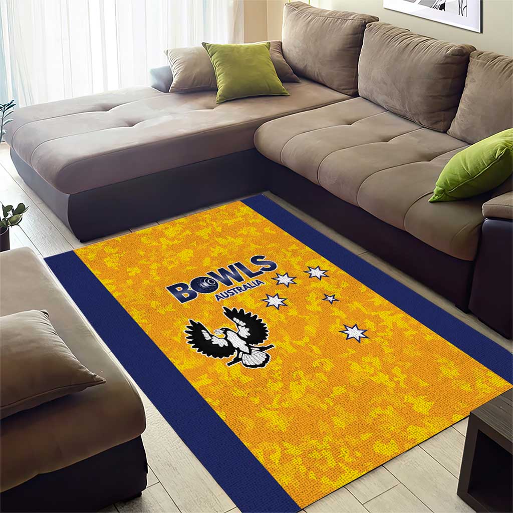 Australian South Australia Lawn Bowls Area Rug Aussie Minimalist Style - Aussie Hoodie