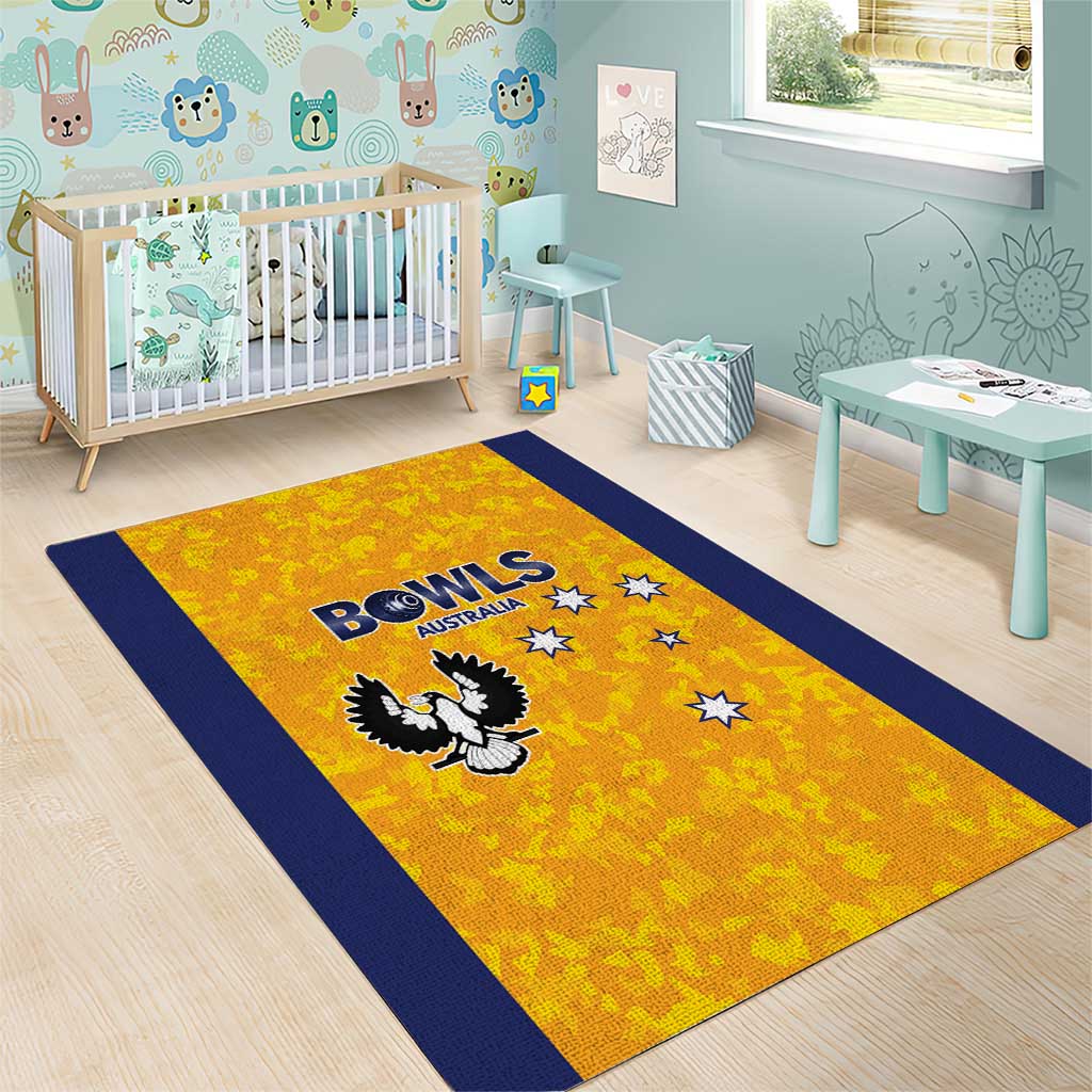 Australian South Australia Lawn Bowls Area Rug Aussie Minimalist Style - Aussie Hoodie