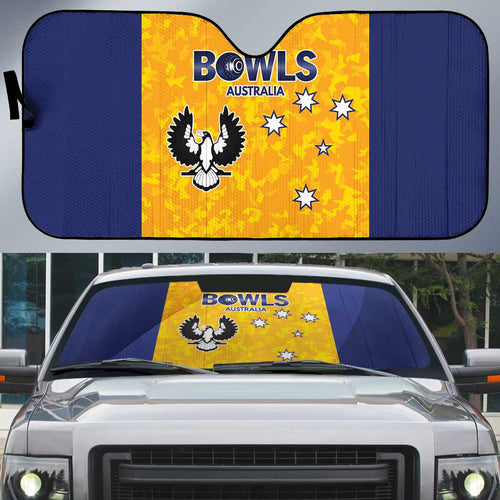 Australian South Australia Lawn Bowls Auto Sun Shade Aussie Minimalist Style - Aussie Hoodie