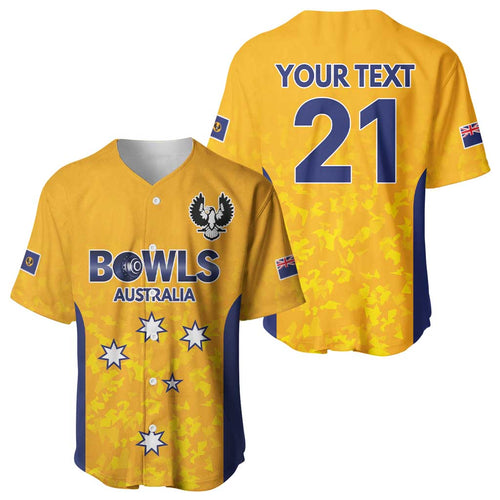 Australian South Australia Lawn Bowls Custom Baseball Jersey Aussie Minimalist Style - Aussie Hoodie