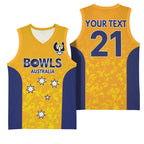 Australian South Australia Lawn Bowls Custom Basketball Jersey Aussie Minimalist Style - Aussie Hoodie