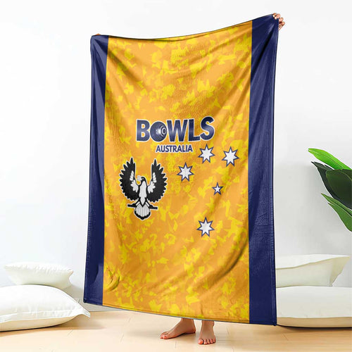 Australian South Australia Lawn Bowls Blanket Aussie Minimalist Style - Aussie Hoodie