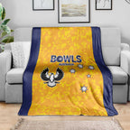 Australian South Australia Lawn Bowls Blanket Aussie Minimalist Style - Aussie Hoodie