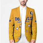 Australian South Australia Lawn Bowls Custom Blazer Aussie Minimalist Style - Aussie Hoodie
