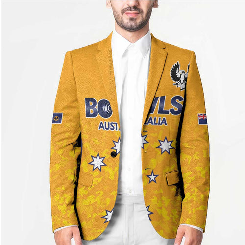 Australian South Australia Lawn Bowls Custom Blazer Aussie Minimalist Style - Aussie Hoodie