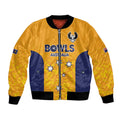 Australian South Australia Lawn Bowls Custom Bomber Jacket Aussie Minimalist Style - Aussie Hoodie
