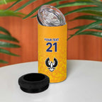 Australian South Australia Lawn Bowls Custom 4 in 1 Can Cooler Tumbler Aussie Minimalist Style - Aussie Hoodie