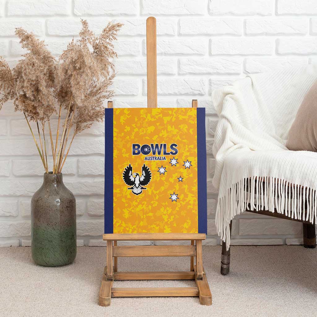 Australian South Australia Lawn Bowls Canvas Wall Art Aussie Minimalist Style - Aussie Hoodie