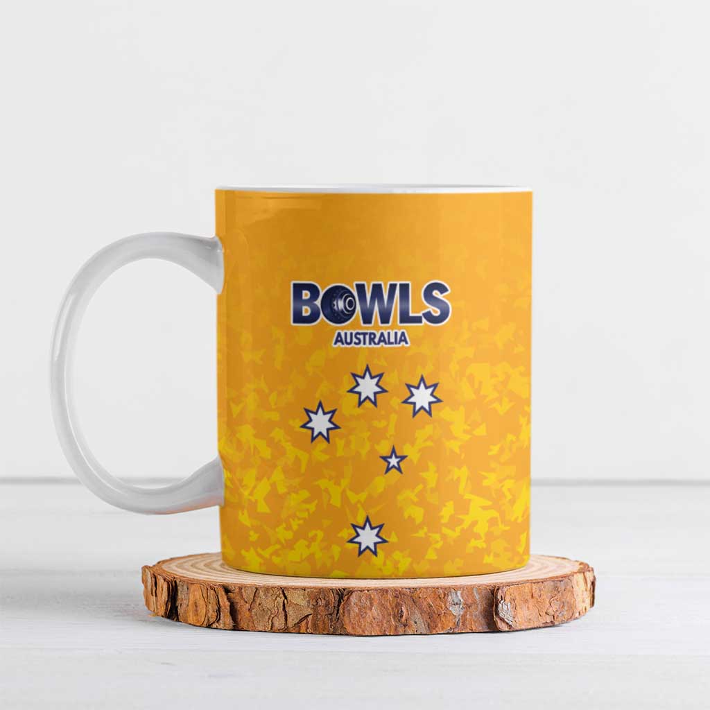 Australian South Australia Lawn Bowls Custom Ceramic Mug Aussie Minimalist Style - Aussie Hoodie