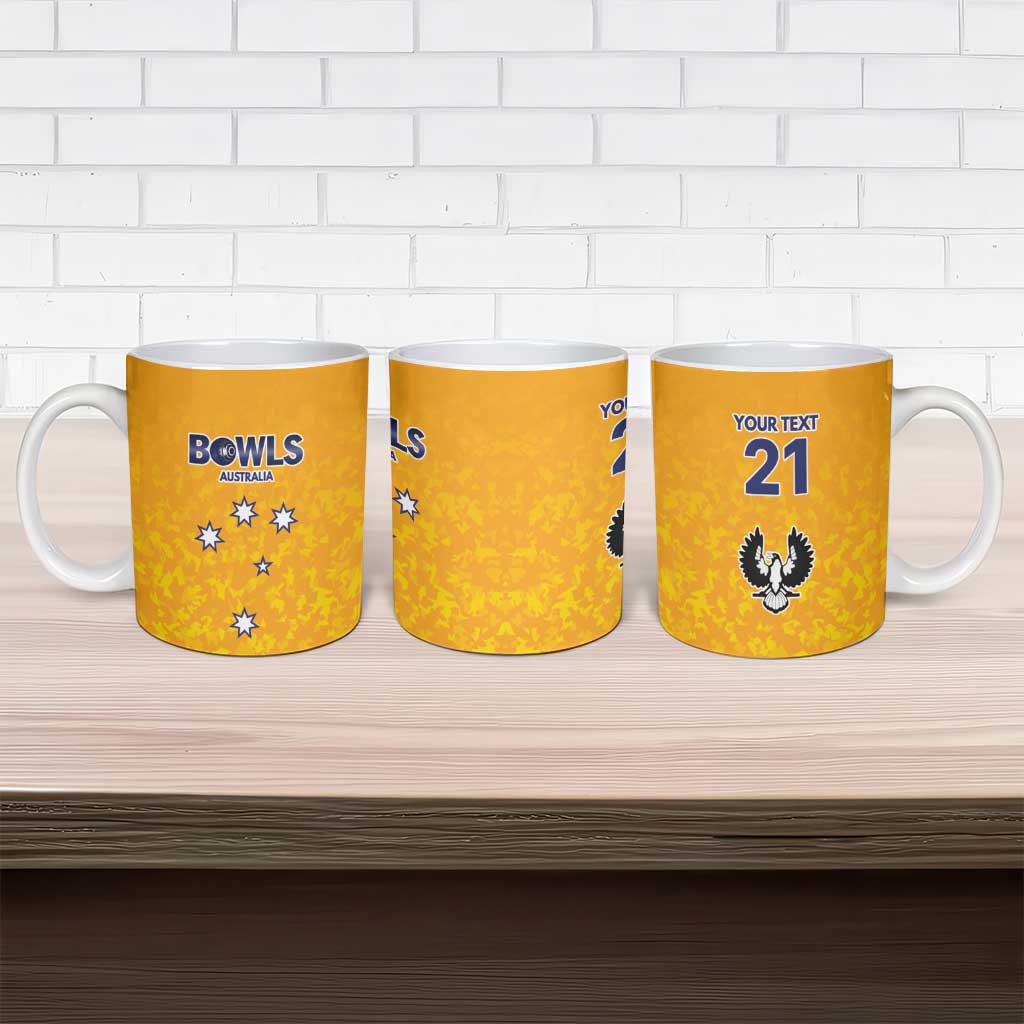 Australian South Australia Lawn Bowls Custom Ceramic Mug Aussie Minimalist Style - Aussie Hoodie