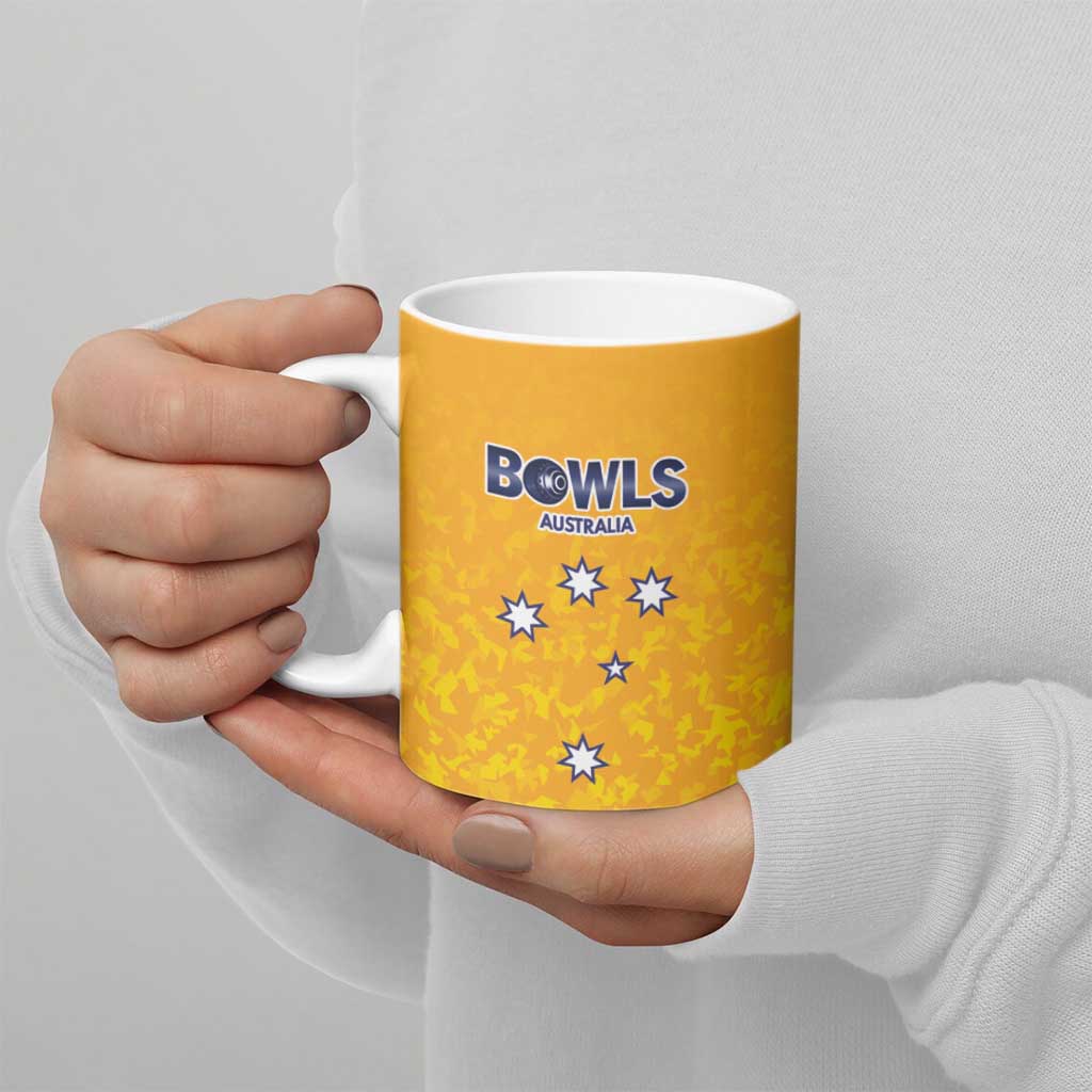 Australian South Australia Lawn Bowls Custom Ceramic Mug Aussie Minimalist Style - Aussie Hoodie
