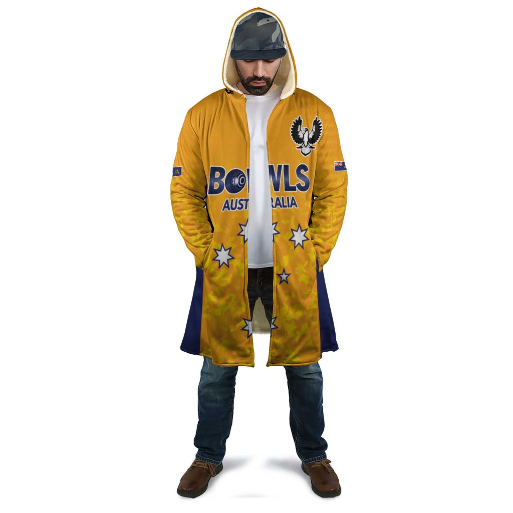 Australian South Australia Lawn Bowls Custom Cloak Aussie Minimalist Style - Aussie Hoodie