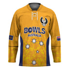 Australian South Australia Lawn Bowls Custom Hockey Jersey Aussie Minimalist Style - Aussie Hoodie