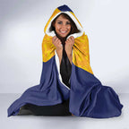 Australian South Australia Lawn Bowls Hooded Blanket Aussie Minimalist Style - Aussie Hoodie