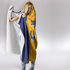Australian South Australia Lawn Bowls Hooded Blanket Aussie Minimalist Style - Aussie Hoodie