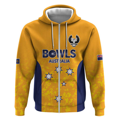 Australian South Australia Lawn Bowls Custom Hoodie Aussie Minimalist Style - Aussie Hoodie