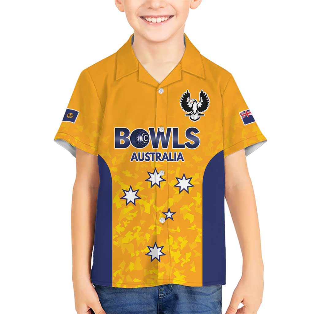 Australian South Australia Lawn Bowls Custom Kid Hawaiian Shirt Aussie Minimalist Style - Aussie Hoodie