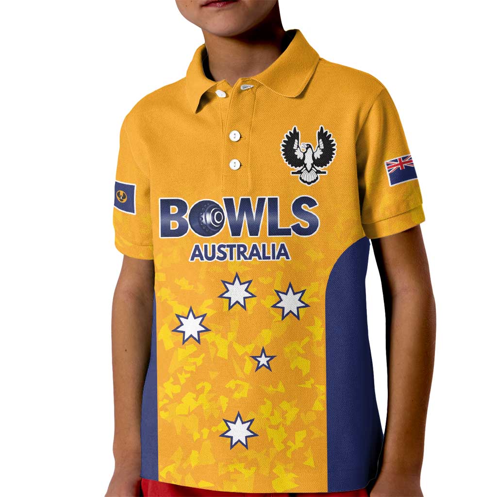 Australian South Australia Lawn Bowls Custom Kid Polo Shirt Aussie Minimalist Style - Aussie Hoodie