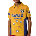 Australian South Australia Lawn Bowls Custom Kid Polo Shirt Aussie Minimalist Style - Aussie Hoodie