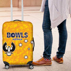 Australian South Australia Lawn Bowls Luggage Cover Aussie Minimalist Style - Aussie Hoodie