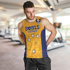 Australian South Australia Lawn Bowls Custom Men Tank Top Aussie Minimalist Style - Aussie Hoodie