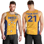 Australian South Australia Lawn Bowls Custom Men Tank Top Aussie Minimalist Style - Aussie Hoodie