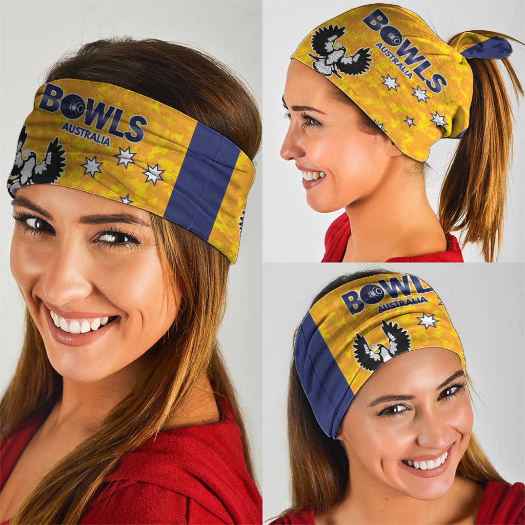 Australian South Australia Lawn Bowls Neck Gaiter Aussie Minimalist Style - Aussie Hoodie