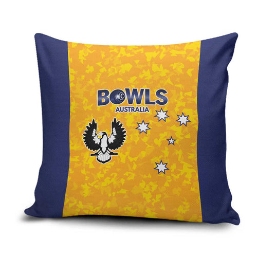 Australian South Australia Lawn Bowls Pillow Cover Aussie Minimalist Style - Aussie Hoodie