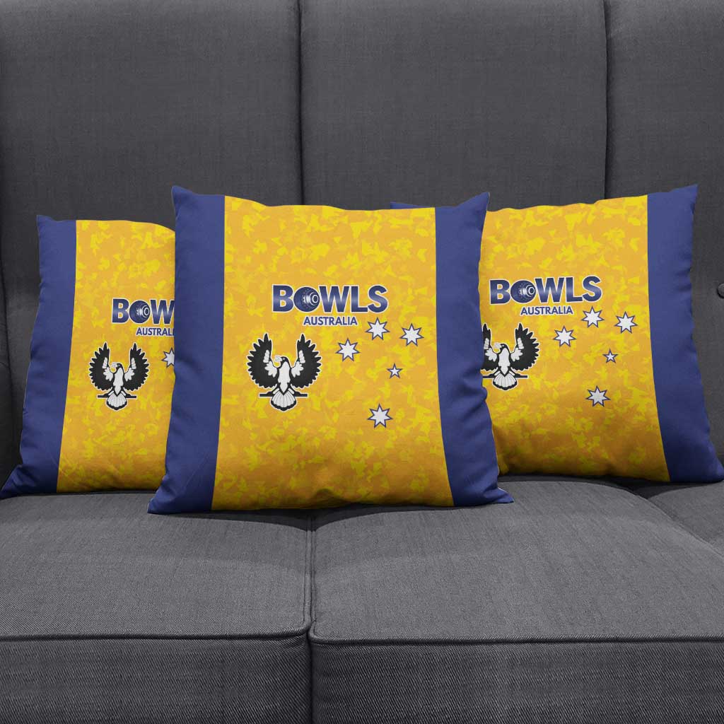 Australian South Australia Lawn Bowls Pillow Cover Aussie Minimalist Style - Aussie Hoodie