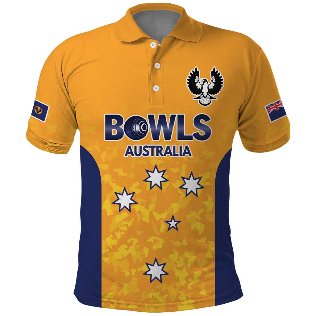 Australian South Australia Lawn Bowls Custom Polo Shirt Aussie Minimalist Style - Aussie Hoodie