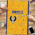Australian South Australia Lawn Bowls Puzzle Aussie Minimalist Style - Aussie Hoodie