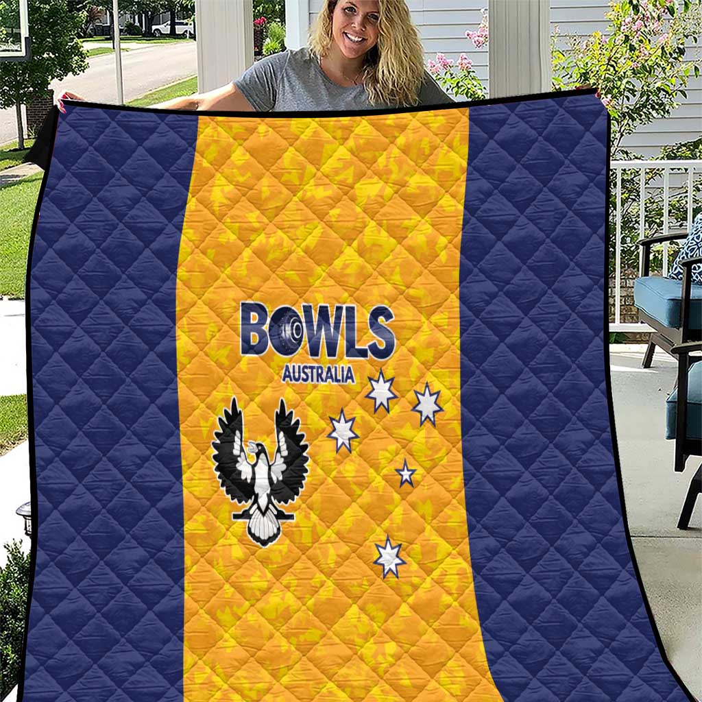 Australian South Australia Lawn Bowls Quilt Aussie Minimalist Style - Aussie Hoodie