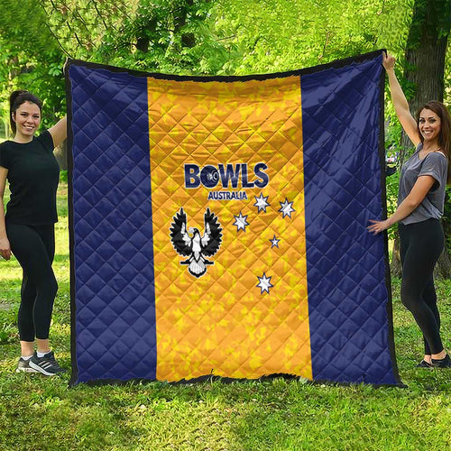 Australian South Australia Lawn Bowls Quilt Aussie Minimalist Style - Aussie Hoodie