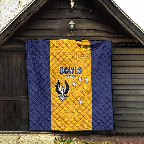 Australian South Australia Lawn Bowls Quilt Aussie Minimalist Style - Aussie Hoodie