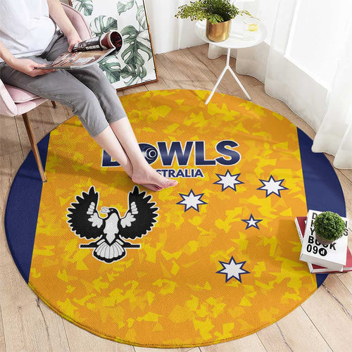 Australian South Australia Lawn Bowls Round Carpet Aussie Minimalist Style - Aussie Hoodie