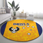 Australian South Australia Lawn Bowls Round Carpet Aussie Minimalist Style - Aussie Hoodie