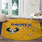 Australian South Australia Lawn Bowls Round Carpet Aussie Minimalist Style - Aussie Hoodie
