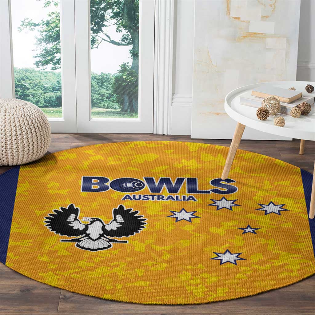 Australian South Australia Lawn Bowls Round Carpet Aussie Minimalist Style - Aussie Hoodie