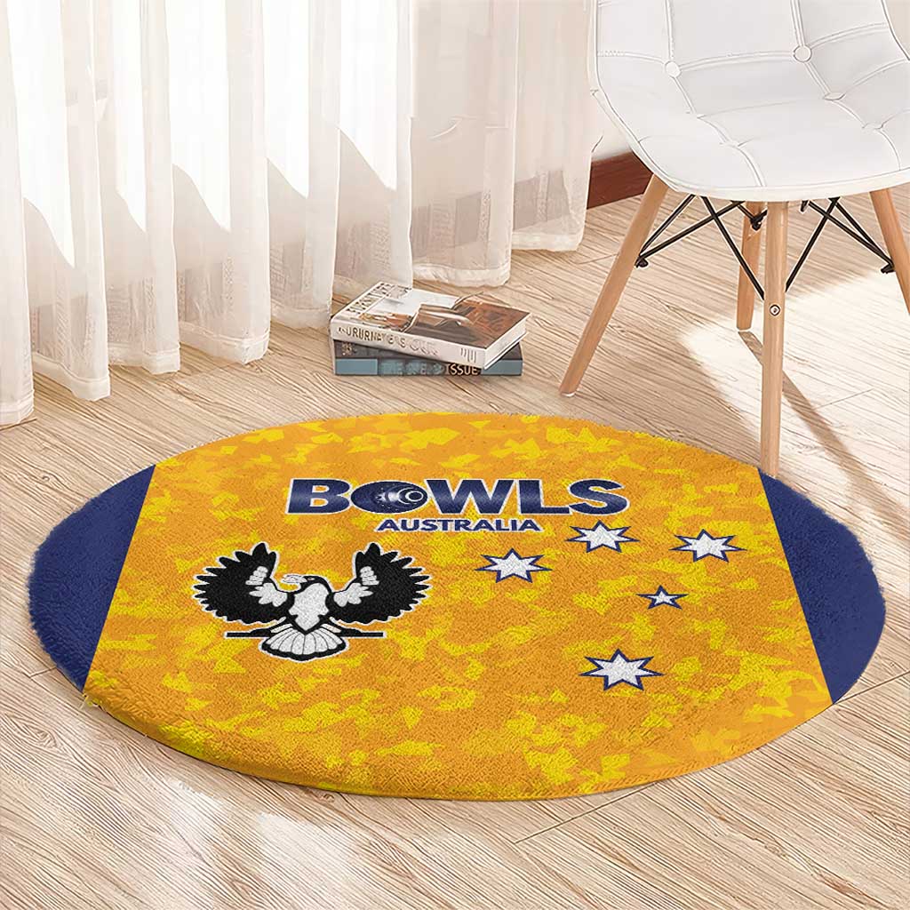 Australian South Australia Lawn Bowls Round Carpet Aussie Minimalist Style - Aussie Hoodie