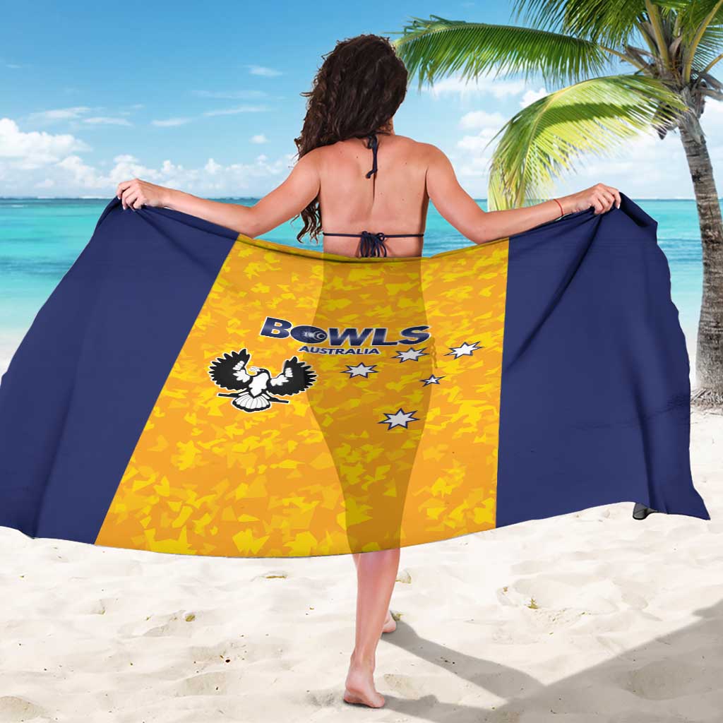 Australian South Australia Lawn Bowls Sarong Aussie Minimalist Style - Aussie Hoodie