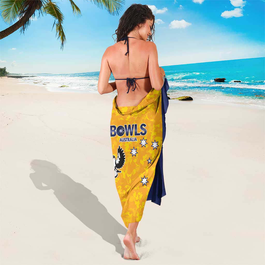 Australian South Australia Lawn Bowls Sarong Aussie Minimalist Style - Aussie Hoodie