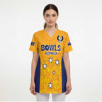 Australian South Australia Lawn Bowls Custom Scrub Top Aussie Minimalist Style - Aussie Hoodie