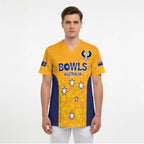 Australian South Australia Lawn Bowls Custom Scrub Top Aussie Minimalist Style - Aussie Hoodie