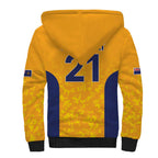 Australian South Australia Lawn Bowls Custom Sherpa Hoodie Aussie Minimalist Style - Aussie Hoodie
