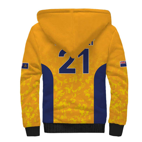 Australian South Australia Lawn Bowls Custom Sherpa Hoodie Aussie Minimalist Style - Aussie Hoodie