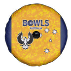 Australian South Australia Lawn Bowls Spare Tire Cover Aussie Minimalist Style - Aussie Hoodie
